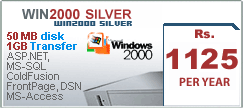 windows hosting india asp .net mssql cold fusion